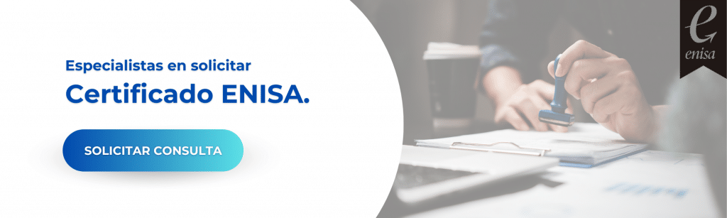Certificado ENISA