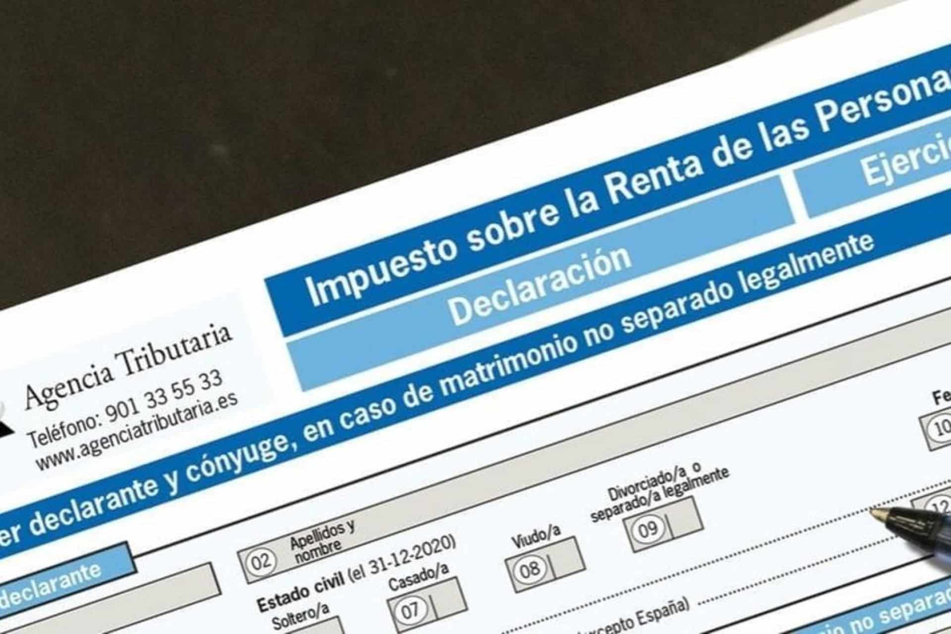declaración de la renta en 2026